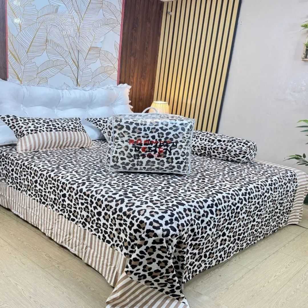 Premium,Quality,Twill,Cotton,Comforter,5,Pcs,Set 505287 - Home & Garden > Linens & Bedding > Bedding > Quilts & Comforters
