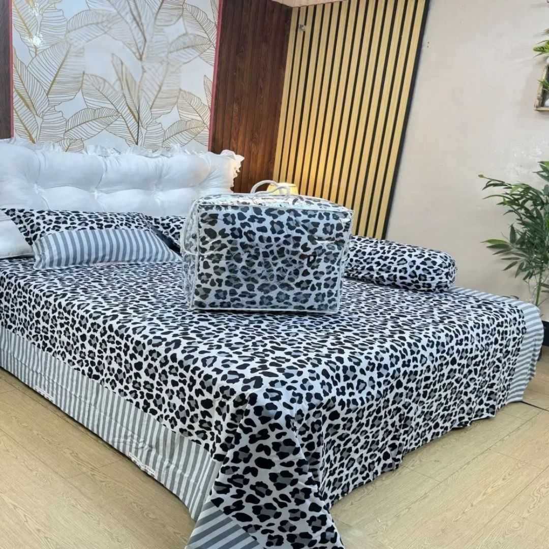 Premium,Quality,Twill,Cotton,Comforter,5,Pcs,Set 505287 - Home & Garden > Linens & Bedding > Bedding > Quilts & Comforters
